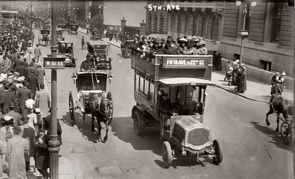 la Quinta Avenida de New York.