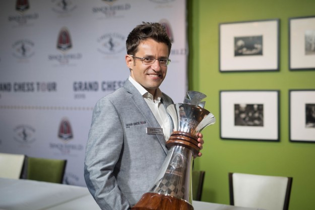 Aronian ganó la Copa Sinquefield 2015