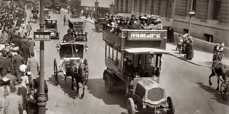 Quinta Avenida, New York 1911