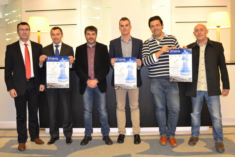 Presentación Open Internacional Ciutat de Palma 2016