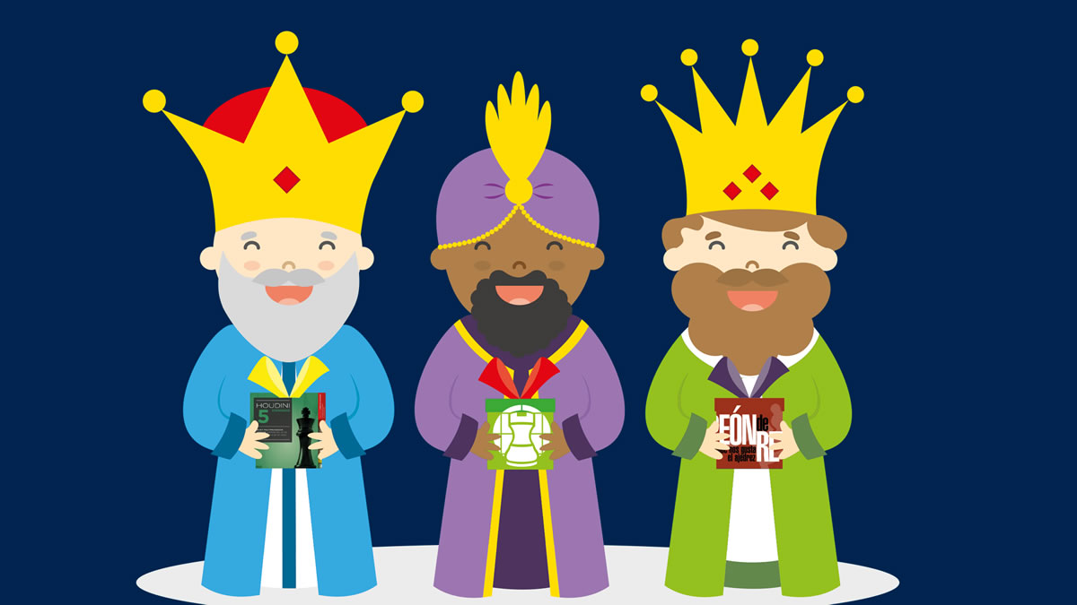 Los Reyes Magos llegan en febrero a Ajedrez21! - Peón de Rey
