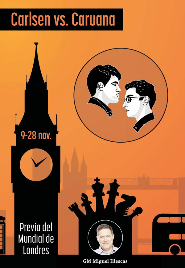 Previa Mundial 2018 Carlsen-Caruana (GM Miguel Illescas)