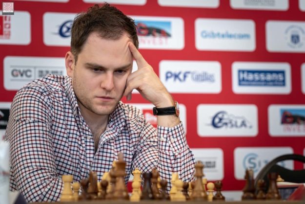 Campeón de España de ajedrez Daniil Yuffa